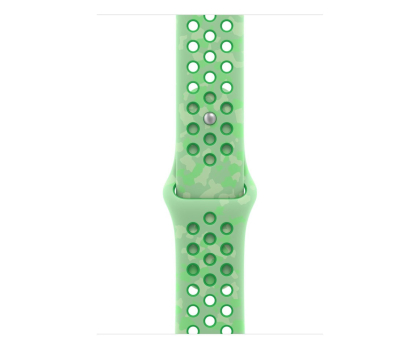 Pasek i akcesoria do zegarków Apple 46mm Green Spark Nike Sport Band - M/L